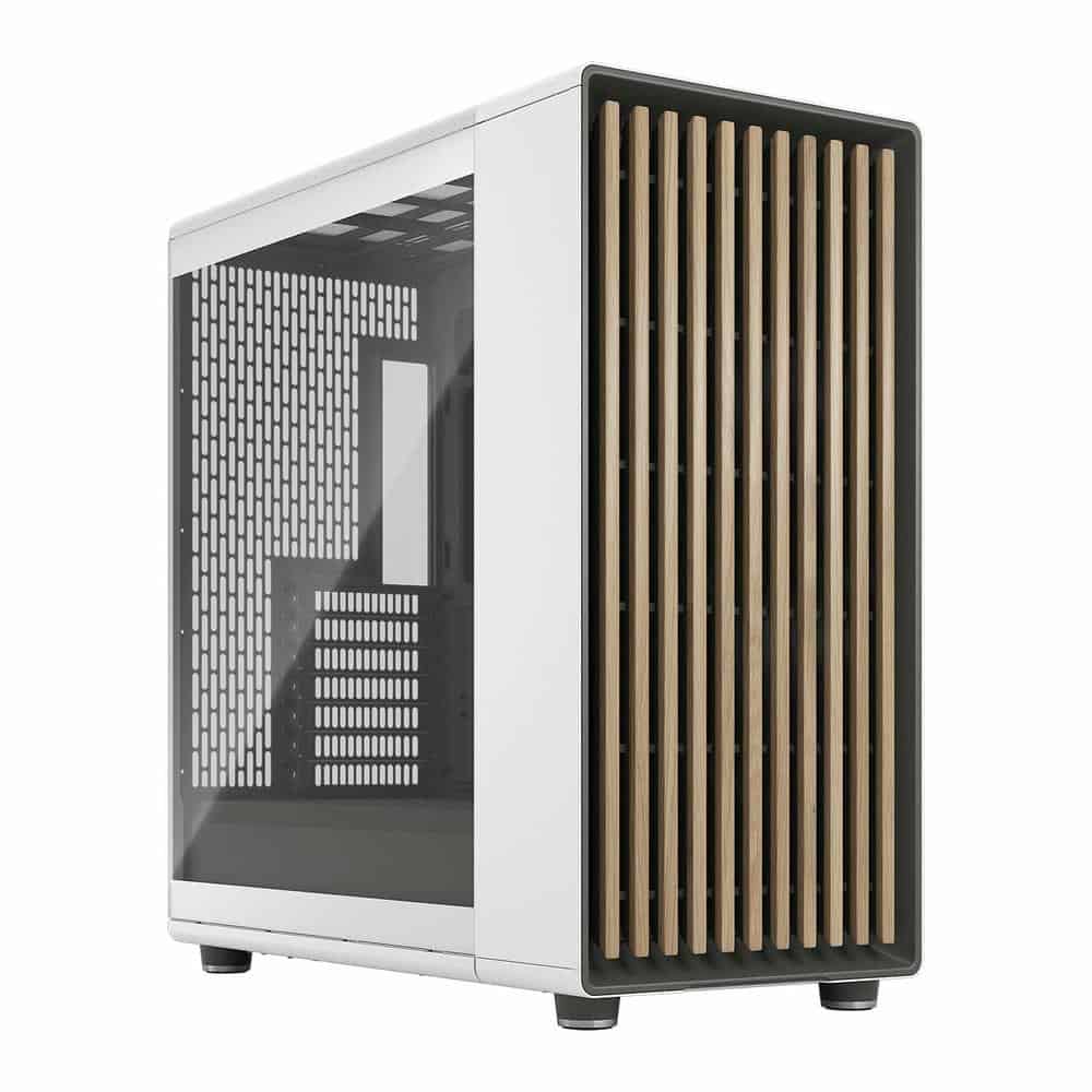 (image for) Fractal North XL Chalk White Clear Tint Tempered Glass Mid Tower Case